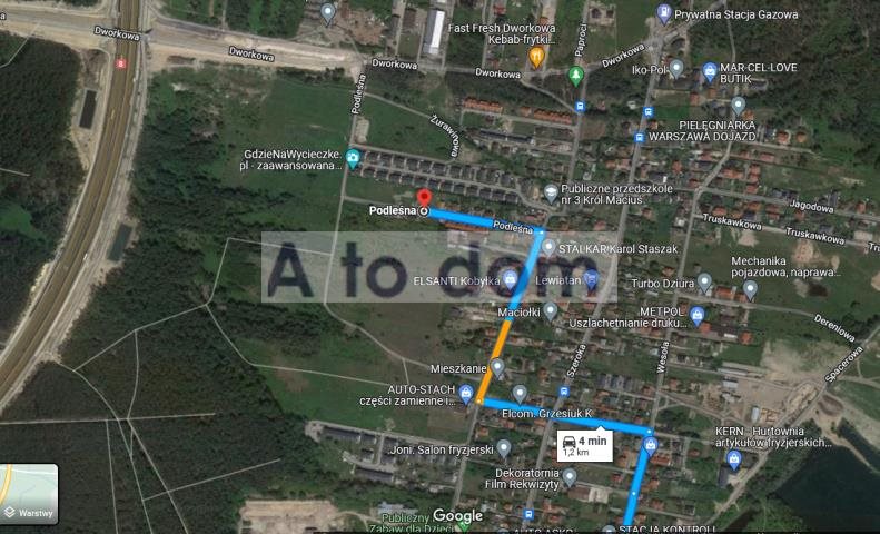 Do sprzedania działka 2700 m² z mediami i planem zabudowy Kobyłka  2 723m2 Foto 1