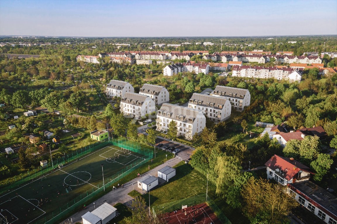 Nowoczesne 2 pokoje z ogródkiem w Krzykach, bez prowizji Wrocław, Krzyki  33m2 Foto 1