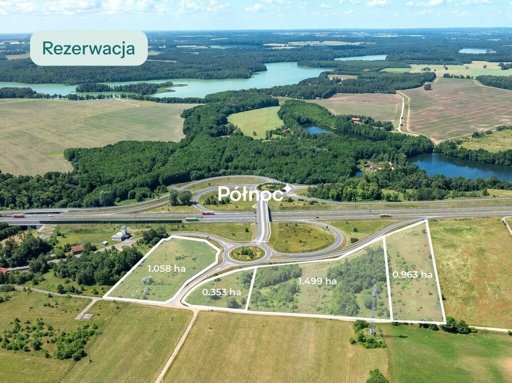 Na sprzedaż działka 38 736 m² w Waplewie z terenami przemysłowymi Waplewo  38 736m2 Foto 1