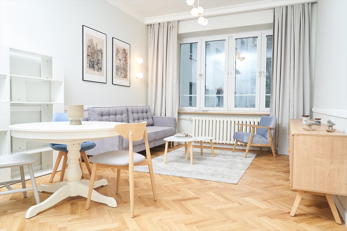 Mieszkanie dwupokojowe na wynajem Warszawa, Śródmieście, Wspólna  54m2 Foto 1