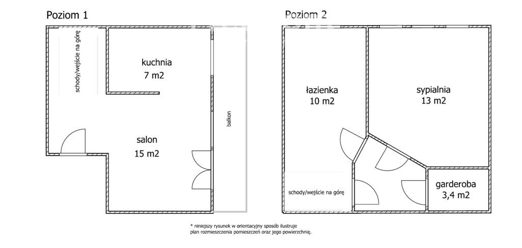 Mieszkanie dwupokojowe na sprzedaż Iława, Jana Matejki  53m2 Foto 12