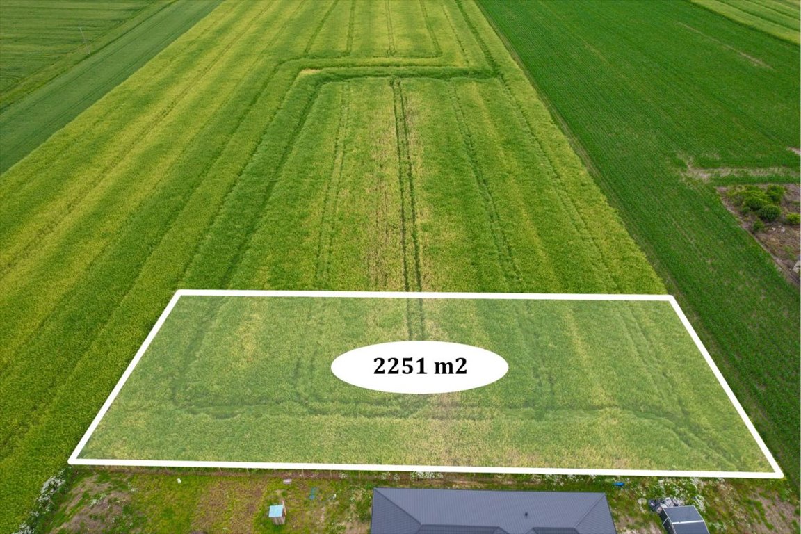 Działka 2251 m² pod dom jednorodzinny, prąd, Niedrzwica Niedrzwica Duża  2 251m2 Foto 1