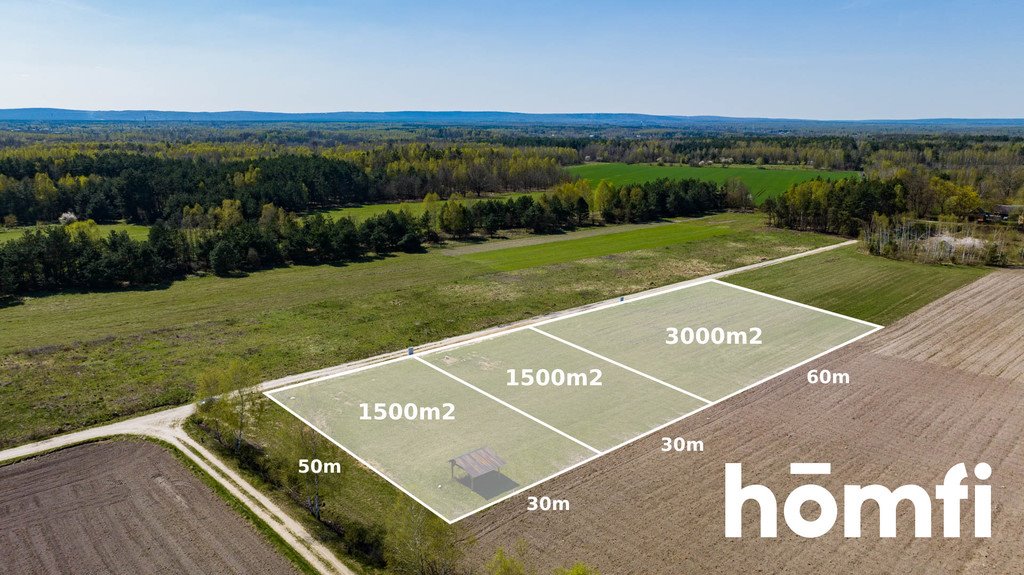 Działka 1500 m² z mediami, lasy i spokój w Jankowicach polecam Jankowice  1 500m2 Foto 1