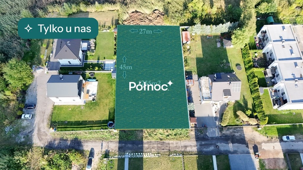 Działka 1255 m2 pod dom jednorodzinny, spokojna okolica Zabrze, Makoszowy, ks. Jakuba Mańdy  1 255m2 Foto 1