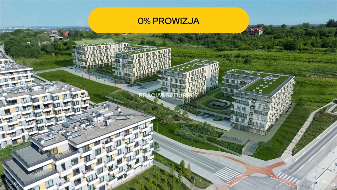 Do sprzedania nowe 2-pokojowe mieszkanie z balkonem w Prądnik Biały Kraków, Prądnik Biały, Prądnik Biały, 29 listopada - okolice  37m2 Foto 1