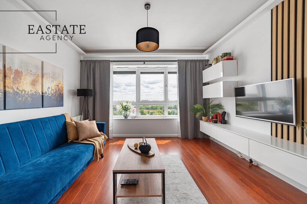 Sprzedam nowoczesną kawalerkę 37 m² z panoramicznym widokiem na Warszawę Warszawa, Mokotów, Jana Pawła Woronicza  37m2 Foto 1