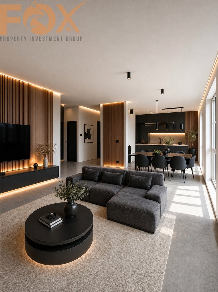 Przestronny apartament 80m² z panoramicznym widokiem na Łódź Łódź, Śródmieście, Śródmieście, Tramwajowa  80m2 Foto 1