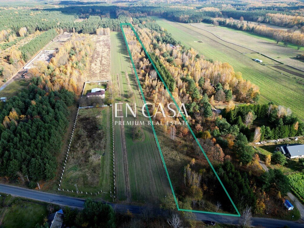 Duża działka pod zabudowę mieszkaniową z mediami i MPZP Kuklówka Zarzeczna, Józefa Chełmońskiego  23 010m2 Foto 1