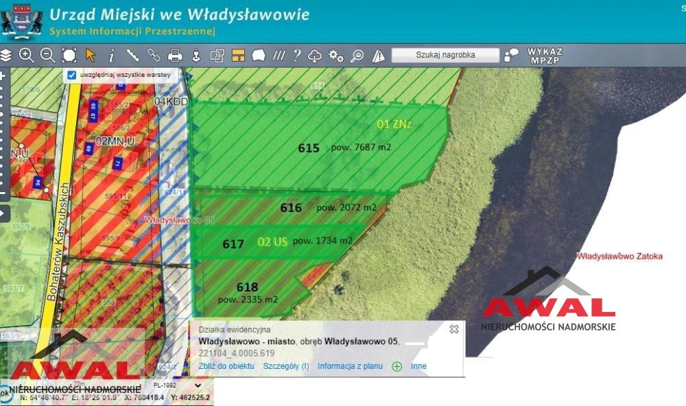 Działka budowlana na sprzedaż Władysławowo, Bohaterów Kaszubskich  13 700m2 Foto 5