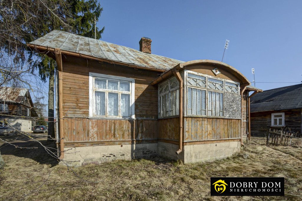 Urokliwa chata z bala - 3 pokoje, piwnica, ogród Świrydy  70m2 Foto 1