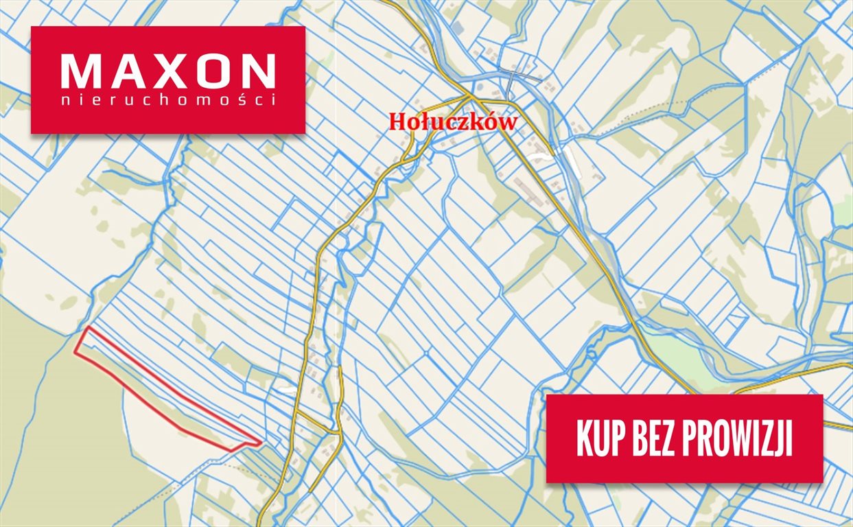 Działka rekreacyjna na sprzedaż Hołuczków 57 900m2 Foto 1 Działka rekreacyjna na sprzedaż Hołuczków 57 900m2 Foto 1