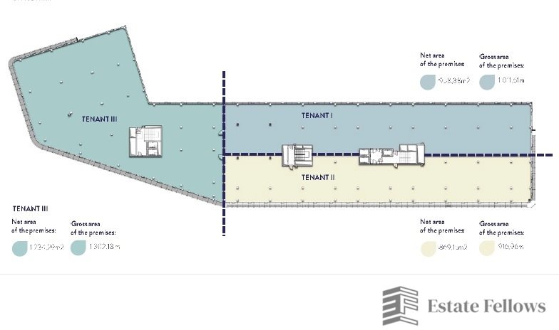 Nowoczesny lokal 300 m2 w Ocean Office Park Kraków Kraków, Podgórze, Stanisława Klimeckiego  300m2 Foto 1