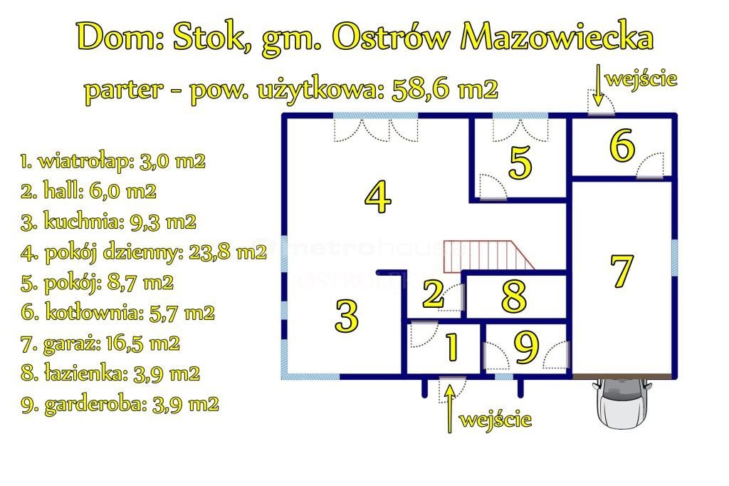 Dom na sprzedaż Stok  132m2 Foto 6