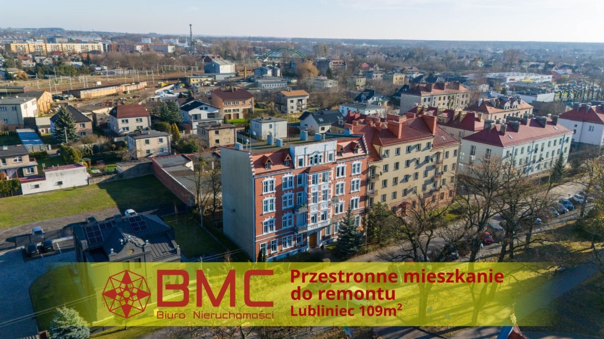 Mieszkanie trzypokojowe na sprzedaż Lubliniec, Paderewskiego  109m2 Foto 1