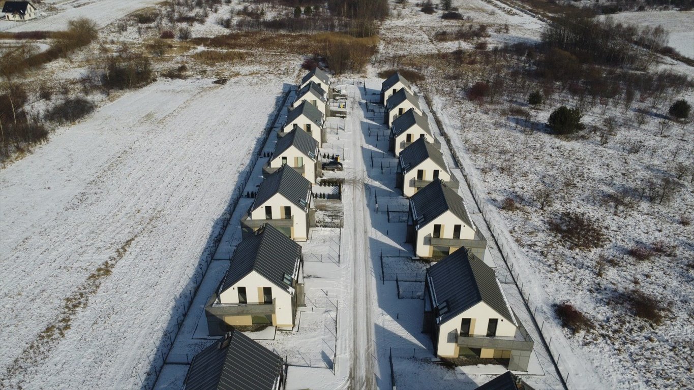 Nowoczesny dom 106m2 z garażem i tarasem - Ostra Górka Kielce, Ostra Górka, Miętowa  107m2 Foto 1