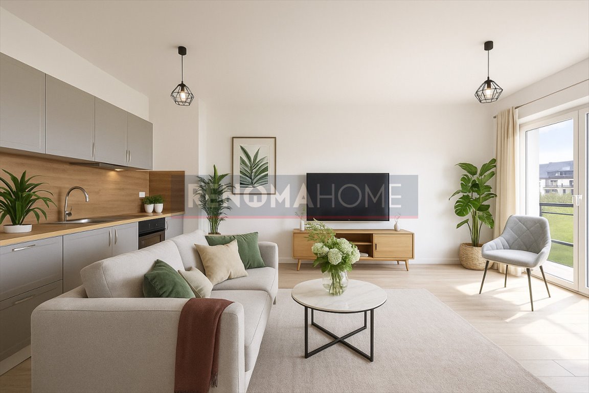 Mieszkanie dwupokojowe na sprzedaż Krzeptów  42m2 Foto 1