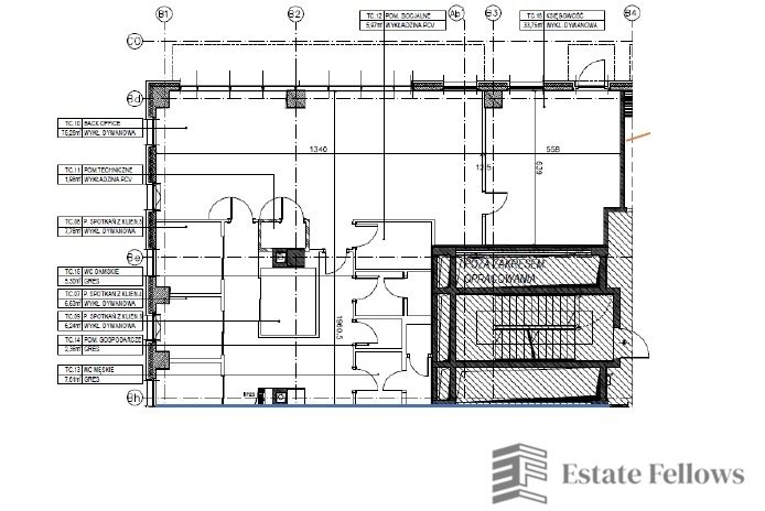 Nowoczesny lokal biurowy 212 m2 w kompleksie klasy A Kraków, al. gen. Tadeusza Bora-Komorowskiego  212m2 Foto 1