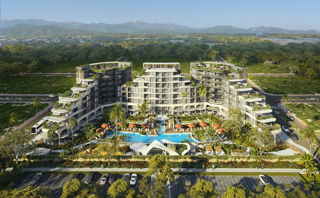 Inwestycyjny apartament z basenem i smart domem w Antalyi Turcja, Altıntaş, Altıntaş, Aksu, Antalya  77m2 Foto 1