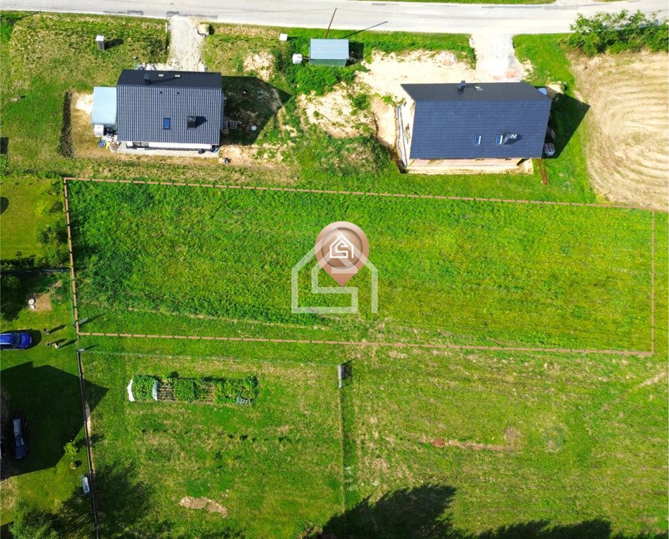 Działka budowlana pod dom w Łomnie, 13,92 ar, nowa cena Łomna  1 392m2 Foto 1