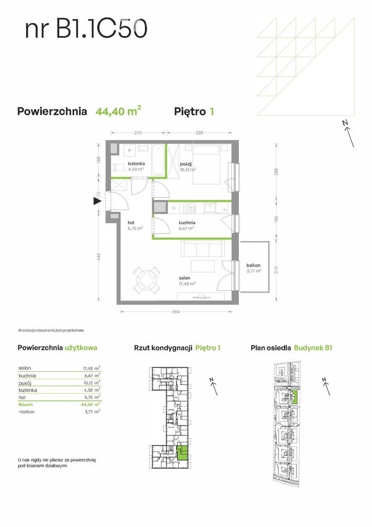 Mieszkanie dwupokojowe na sprzedaż Warszawa, Bemowo, Szeligowska  44m2 Foto 2