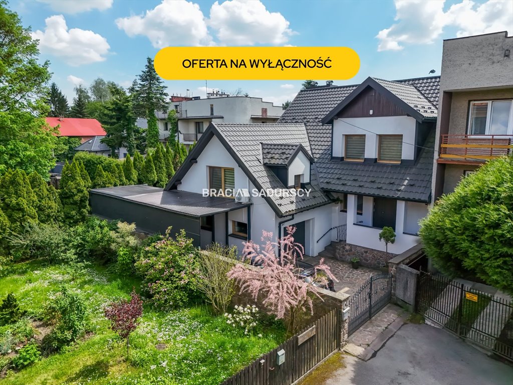 Ekskluzywny dom z SPA, klimatyzacją i garażem w Krakowie Kraków, Łagiewniki-Borek Fałęcki, Borek Fałęcki, Kierzkowskiego  233m2 Foto 1