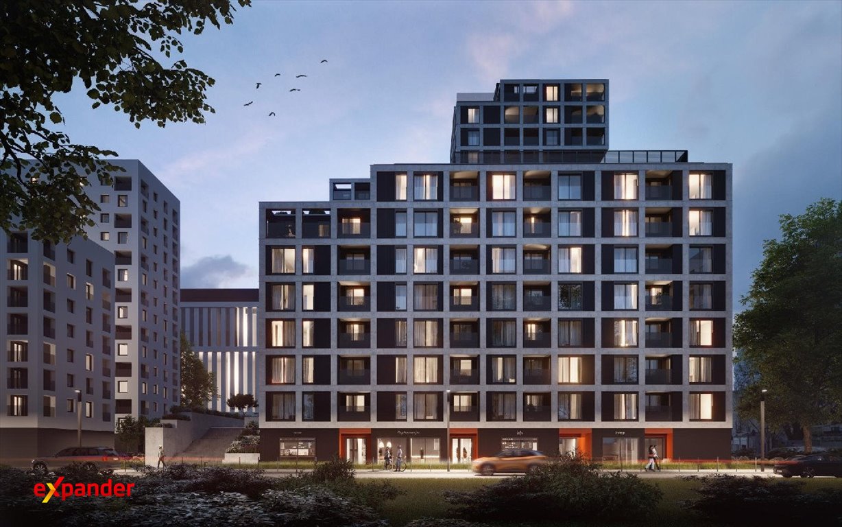Nowoczesne 3-pokojowe mieszkanie z panoramicznym widokiem (55 m²) Wrocław, Gwiaździsta  55m2 Foto 1