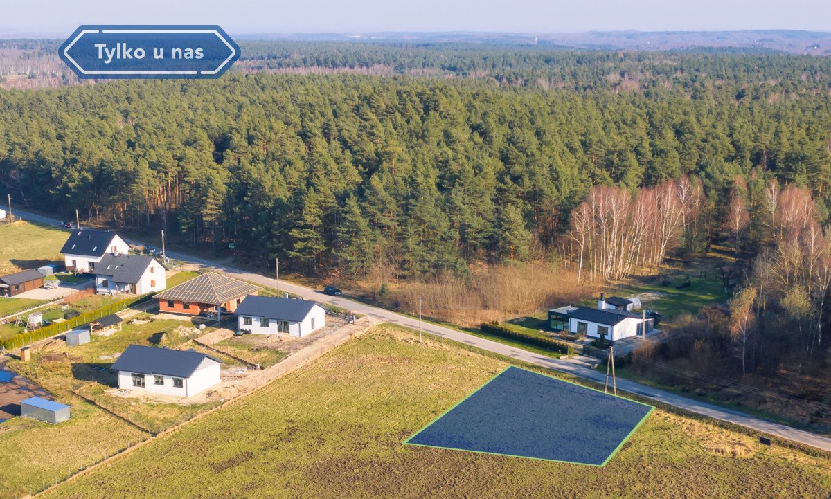 Działka 939 m² w spokojnej okolicy, media w drodze Aleksandria, Aleksandria Druga, Sosnowa  939m2 Foto 1