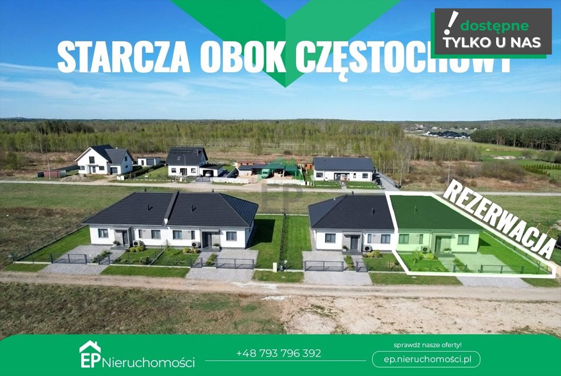 Na sprzedaż dom bliźniak 126 m² z ogrodem i ogrzewaniem podłogowym Własna  126m2 Foto 1