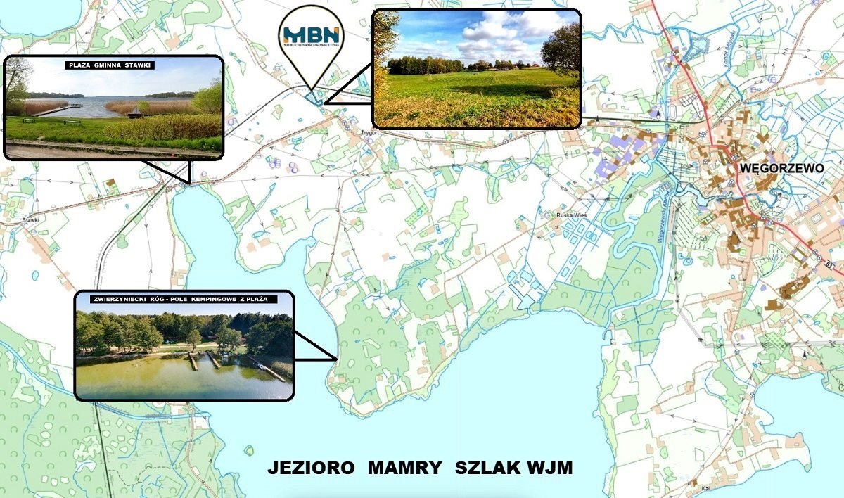 Działka budowlana 1,12 ha nad jeziorem Mamry w Trygorcie Trygort, Trygort  11 177m2 Foto 1