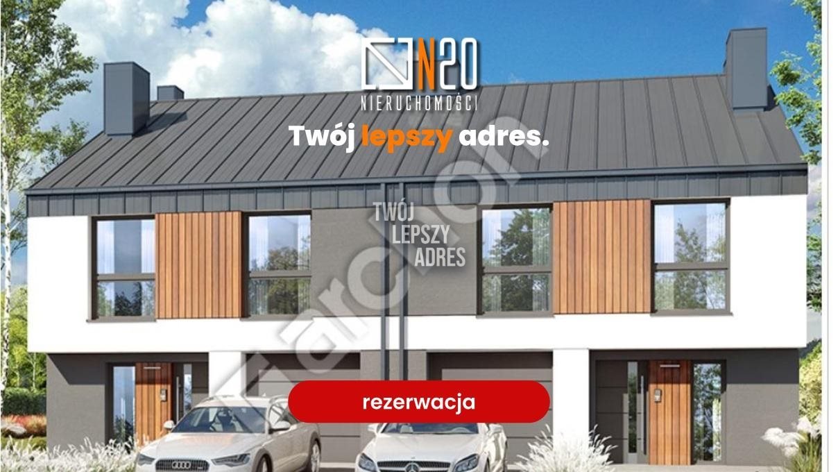 Dom bliźniak 180 m2 z garażem, ogród i nowoczesne wykończenie Śledziejowice  180m2 Foto 1