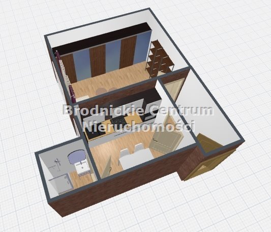 Kawalerka na sprzedaż Brodnica, Brodnica  29m2 Foto 1