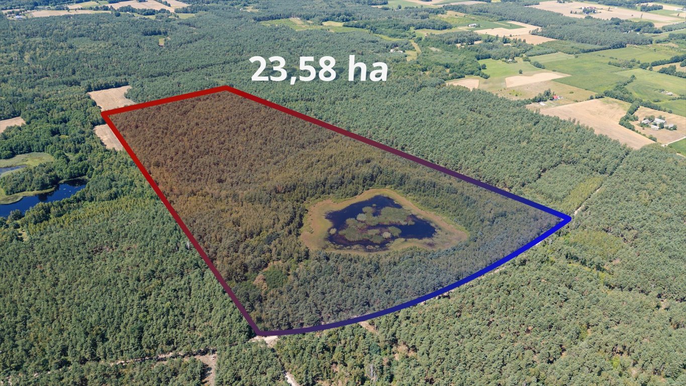 Urokliwa działka 23,58 ha z oczkiem wodnym i potencjałem Babiec-Więczanki  24m2 Foto 1