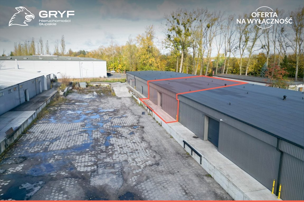 Magazyn 315 m² z rampą i monitoringiem w Słupsku Słupsk, Grunwaldzka  315m2 Foto 1