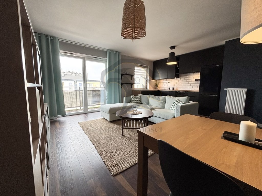 Nowoczesne 2-pokojowe mieszkanie 51,73 m² z balkonem, klimatyzacją i garażem - zapraszam Wrocław, Krzysztofa Komedy  52m2 Foto 1