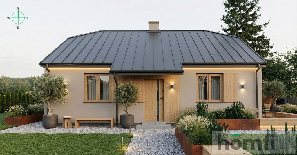 Uroczy dom 100 m² z dużą działką (4676 m²) w Huszczce Małej Huszczka Mała  100m2 Foto 1