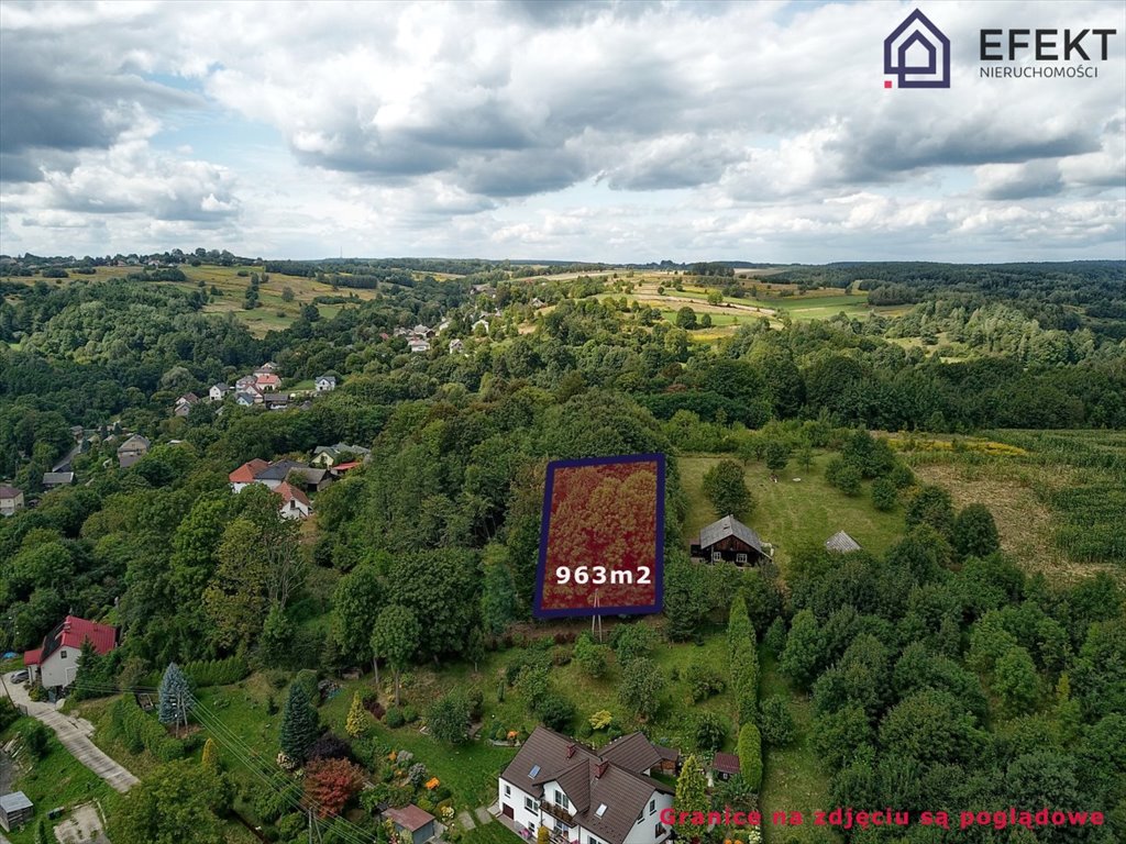 Na sprzedaż działka 963 m² w Czernej z mediami i rekreacyjnym potencjałem: Czerna