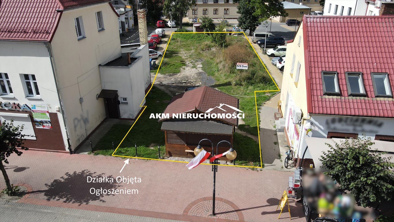 Wynajmę działkę 553 m² w centrum Kwidzyna z dużym potencjałem Kwidzyn, Piłsudskiego  553m2 Foto 1