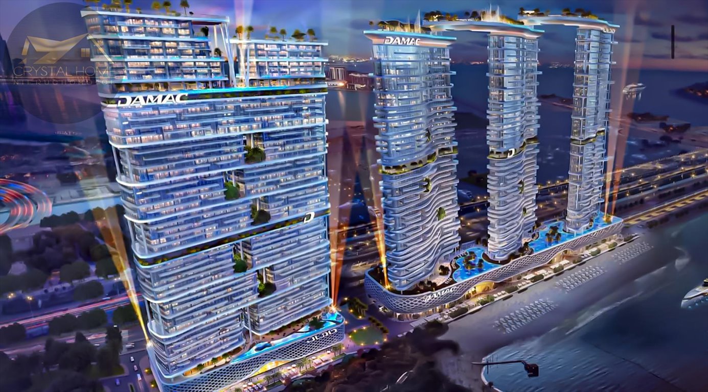 Luksusowe apartamenty z prywatną plażą i widokami na Dubai Eye Zjednoczone Emiraty Arabskie, Dubaj  78m2 Foto 1