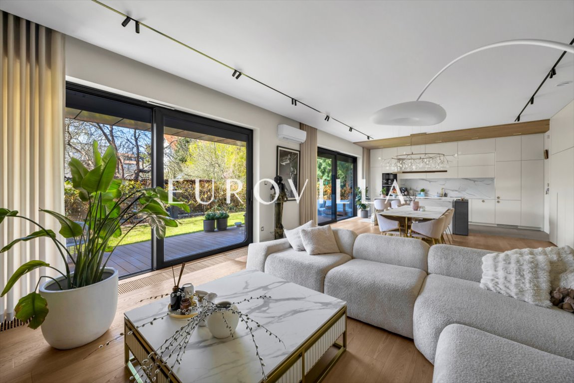 Unikalny apartament 192 m2 z ogrodem i garażem w Wilanowie Warszawa, Wilanów Niski  192m2 Foto 1
