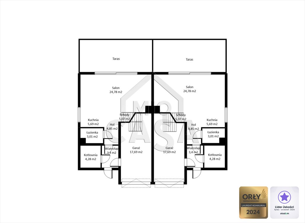 Dom na sprzedaż Somonino, Osiedlowa  120m2 Foto 2