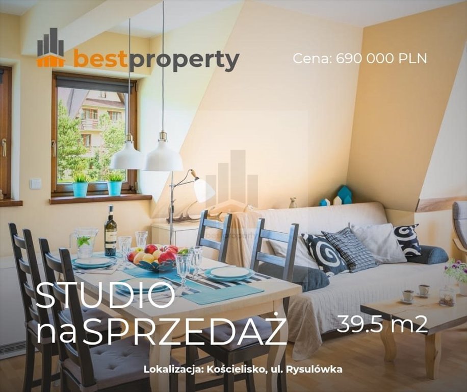 Kawalerka na sprzedaż Kościelisko, Rysulówka  40m2 Foto 1