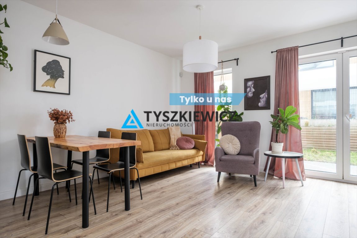 Dom szeregowy z ogrodem, 3 sypialnie, biuro, 2021 r. Kowale, Leśna Polana  90m2 Foto 1