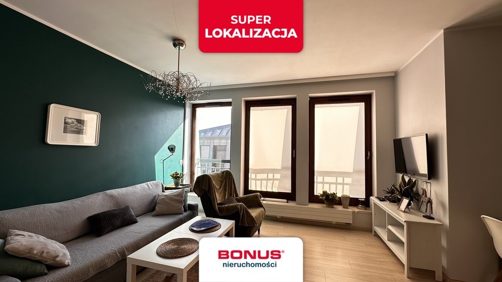 Mieszkanie dwupokojowe na wynajem Gdańsk, Główne Miasto, Szafarnia  48m2 Foto 1