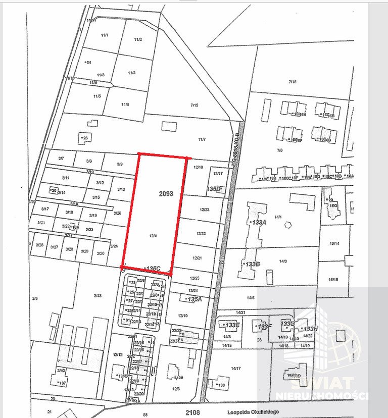 Działka budowlana na sprzedaż Szczecin, Gumieńce, Leopolda Okulickiego  5 246m2 Foto 1