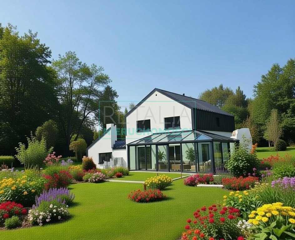 Nowoczesny dom 208 m² z ogrodem i garażem w Walendowie Walendów  208m2 Foto 1