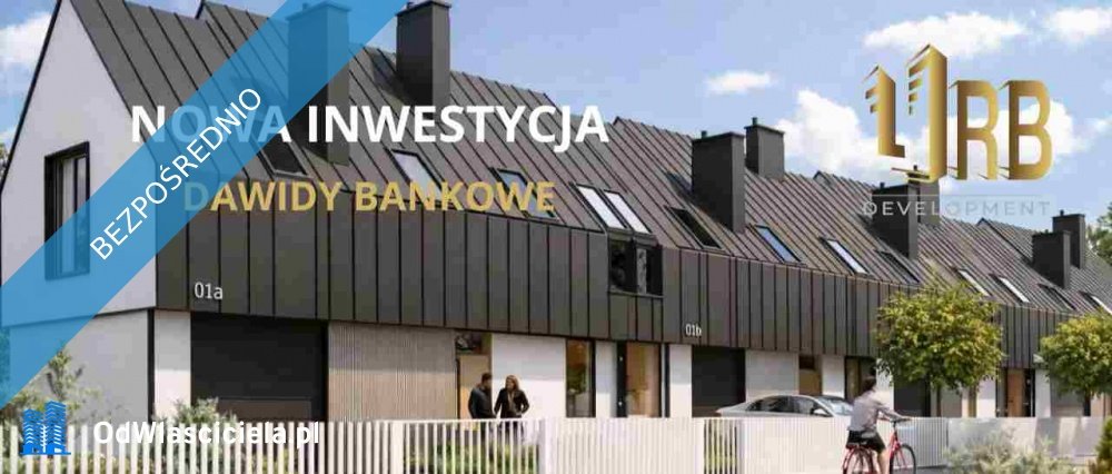 Sprzedam dom w Dawidach Bankowych z ogrodem i nowoczesną bryłą Dawidy Bankowe, MIĘTOWA 4  121m2 Foto 1