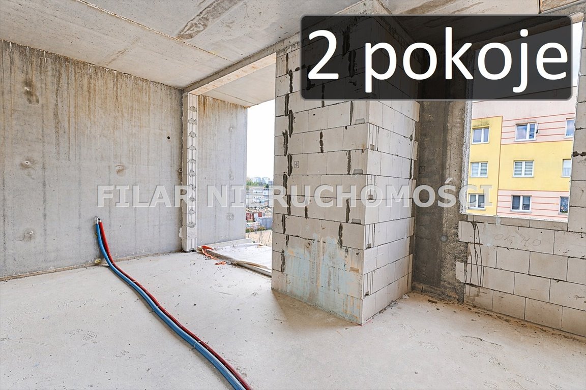 Na sprzedaż nowe 2-pokojowe mieszkanie z balkonem w centrum Lubina Lubin, Centrum  39m2 Foto 1