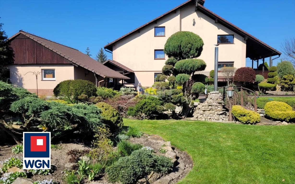 Przestronny dom 400 m2 z ogrodem i oczkiem wodnym Siechnice, Jelcz-Laskowice, Polna  400m2 Foto 1