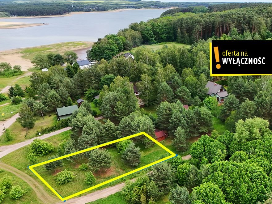 Polecam działkę rekreacyjną 783 m² nad Zalewem Chańcza w Życinach Życiny  783m2 Foto 1