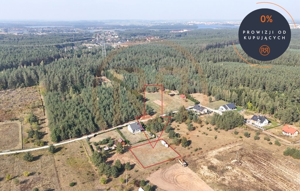 Działka 1290 m² pod dom w otoczeniu natury, blisko Ełku Nowa Wieś Ełcka  1 290m2 Foto 1